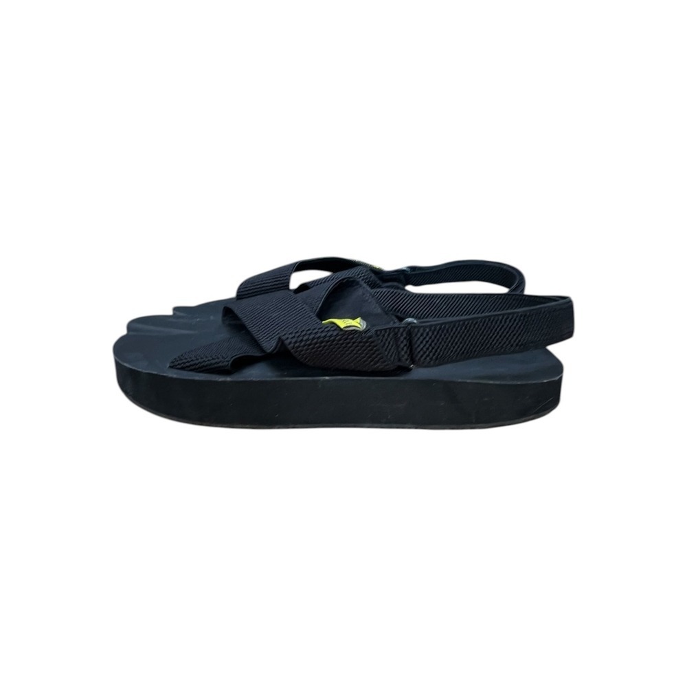 The Healing Sole Everett Black Orthopedic Sandals Women 10 Men 8.5 Rocker Bottom